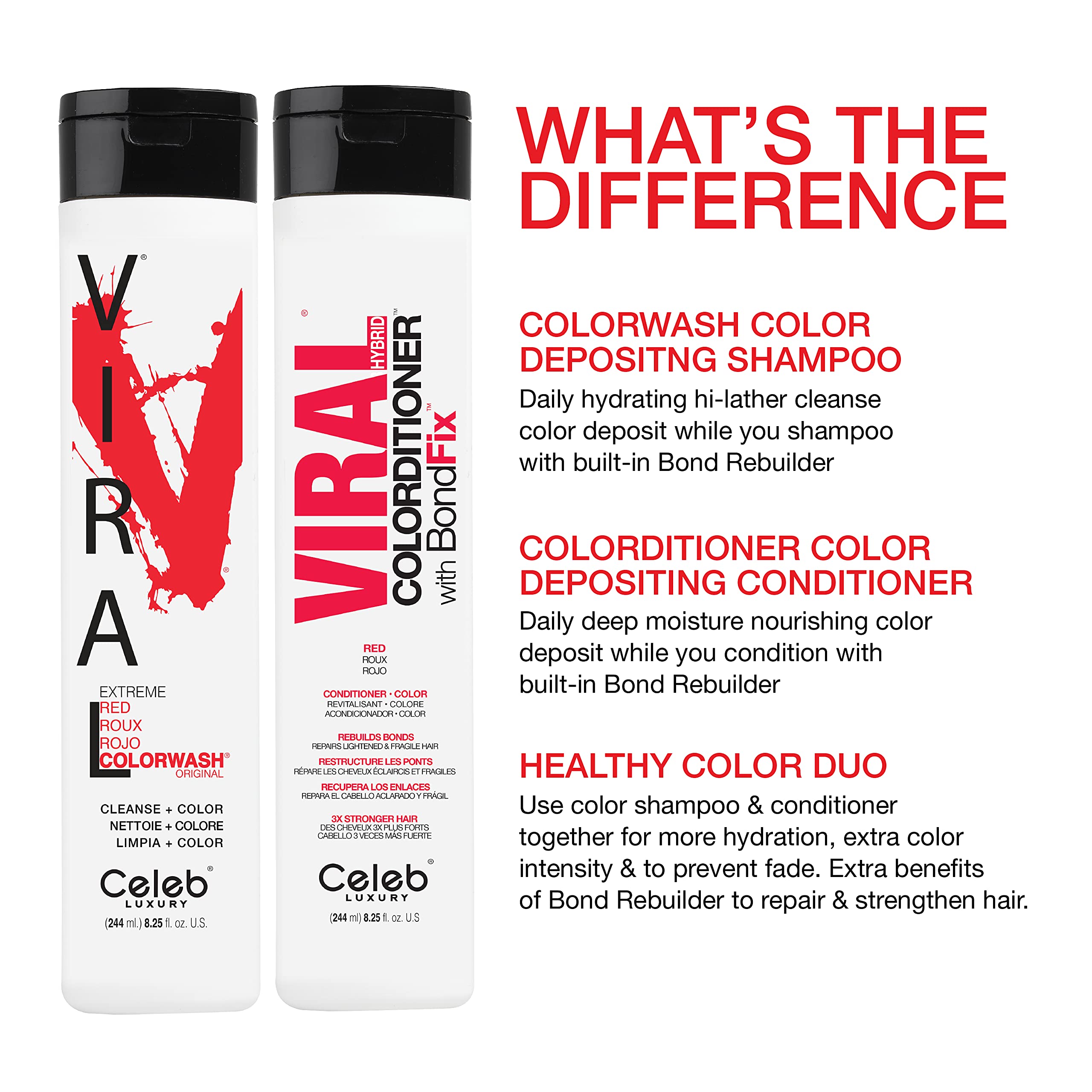 Celeb Luxury colorwash used in at-home routine for extended color maintenance.