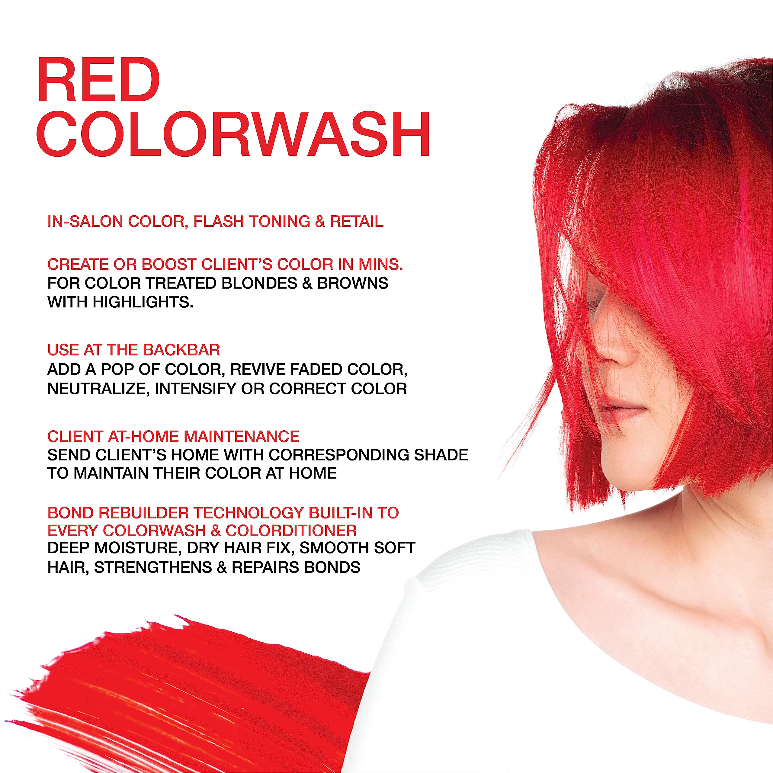 Celeb Luxury color swatch displaying Extreme Red pigment for quick tone check.
