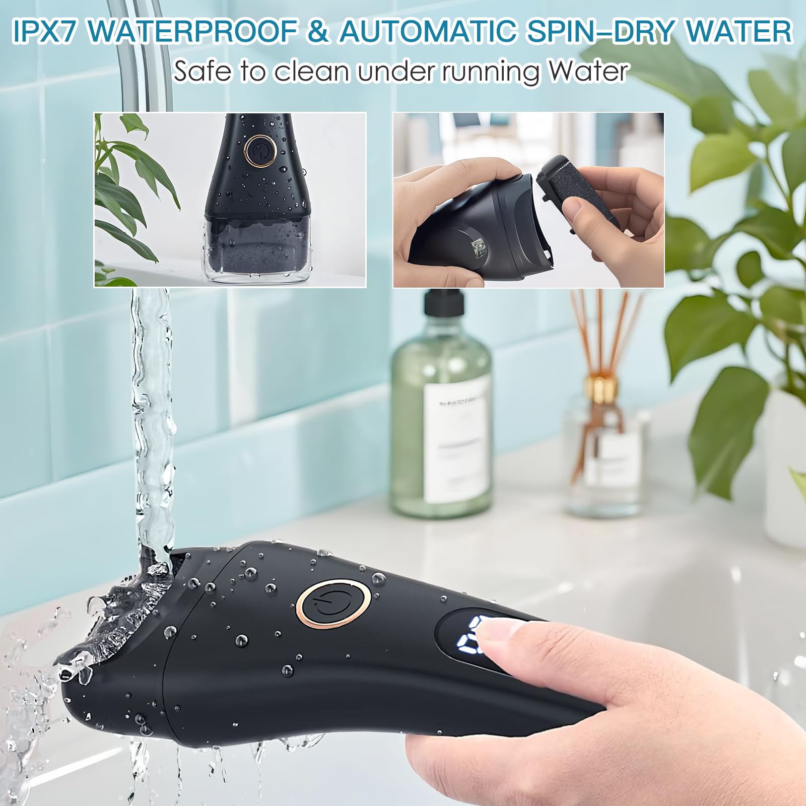 Celepen digital display with USB charging for easy power checks.