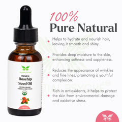 Dropper releases cold-pressed oil rich in nutrients for skin nourishment
