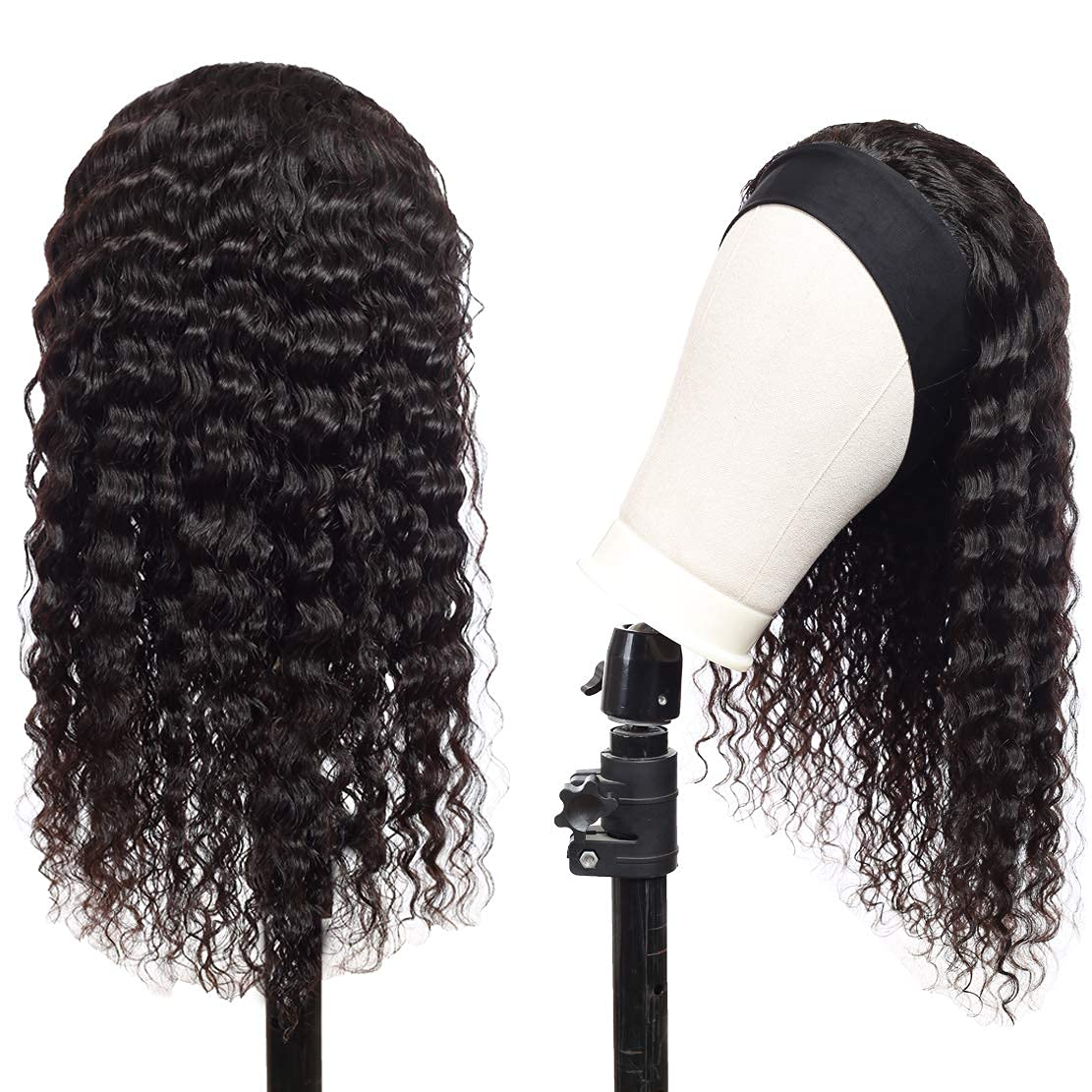 Celiarita adjustable cap headband wig with four combs for secure fit