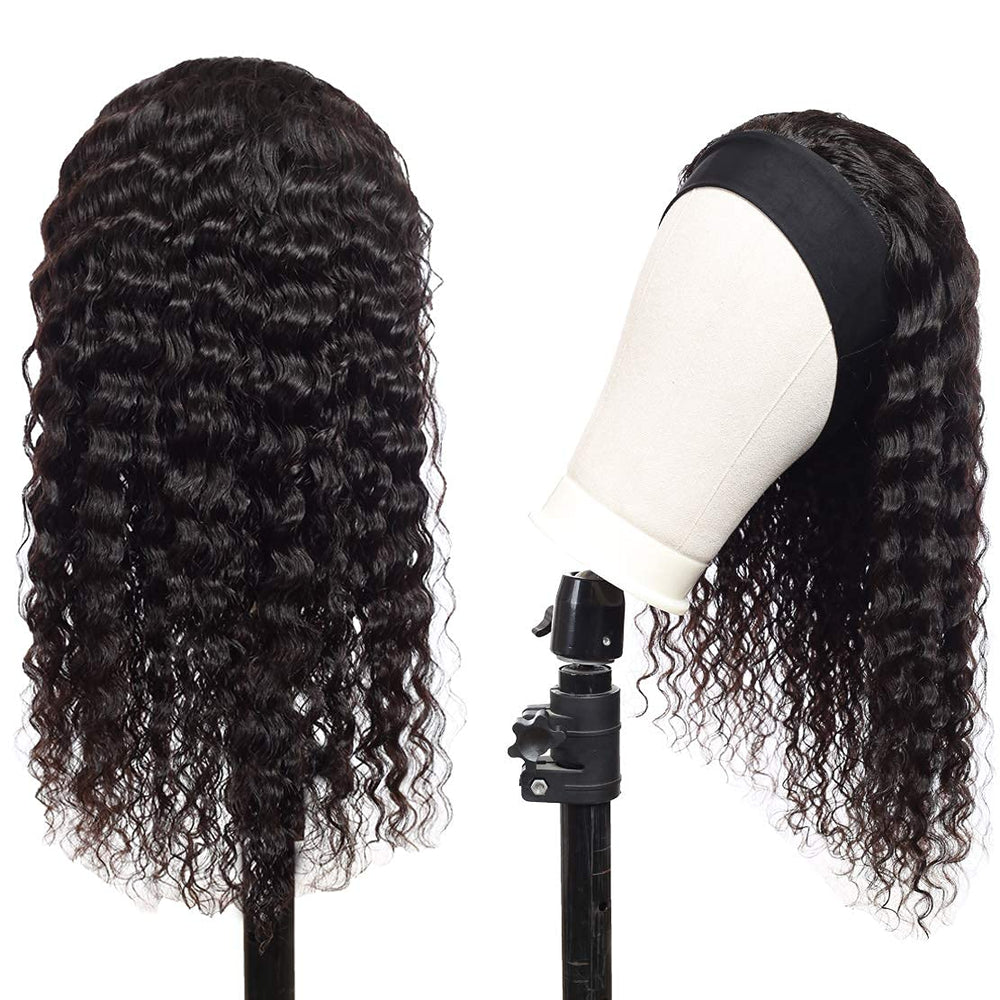Celiarita adjustable cap headband wig with four combs for secure fit