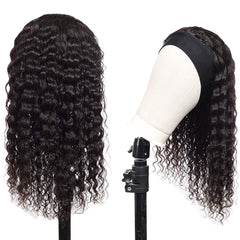 Celiarita adjustable cap headband wig with four combs for secure fit