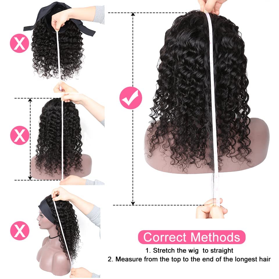 Celiarita headband wig ready for ponytail styling options