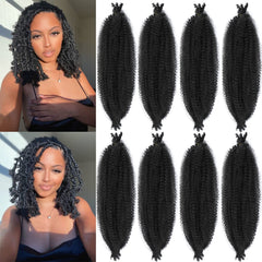 Celie Marley Twist 18-inch bundle packaging showing pre-separated strands for quick installs.