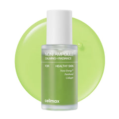 Celimax ampolla Noni Energía: empaque elegante para hidratación diaria