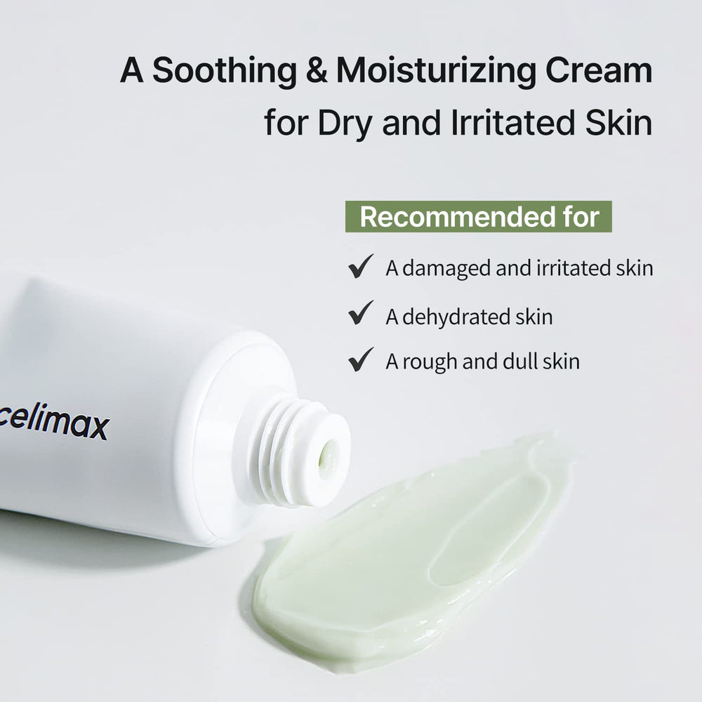 Textura cremosa de la crema Noni de Celimax para hidratación suave.