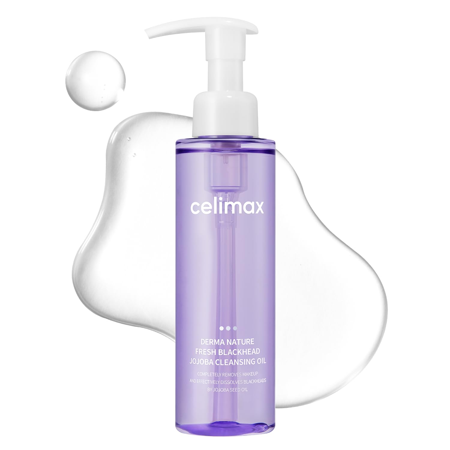 Celimax Derma Nature Fresh aceite desmaquillante jojoba para desmaquillar y limpiar sin engrasar.