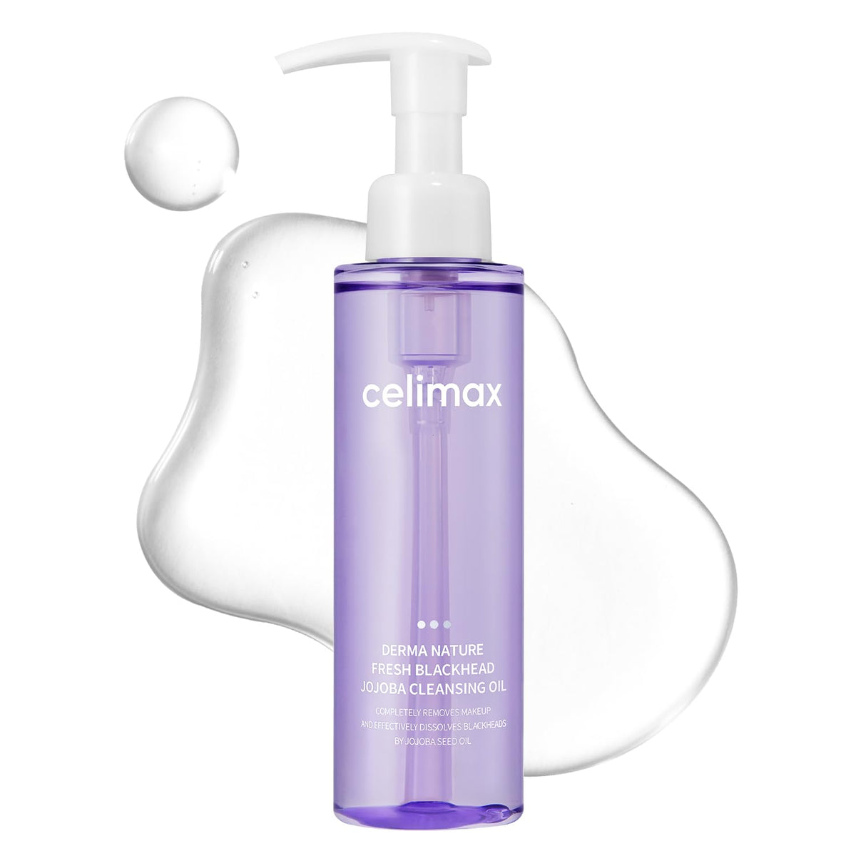 Celimax Derma Nature Fresh aceite desmaquillante jojoba para desmaquillar y limpiar sin engrasar.
