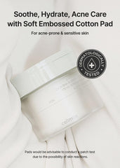 Celimax Ji.Woo.Gae CICA BHA bottle display suggests multi-use toner pads for daily care.
