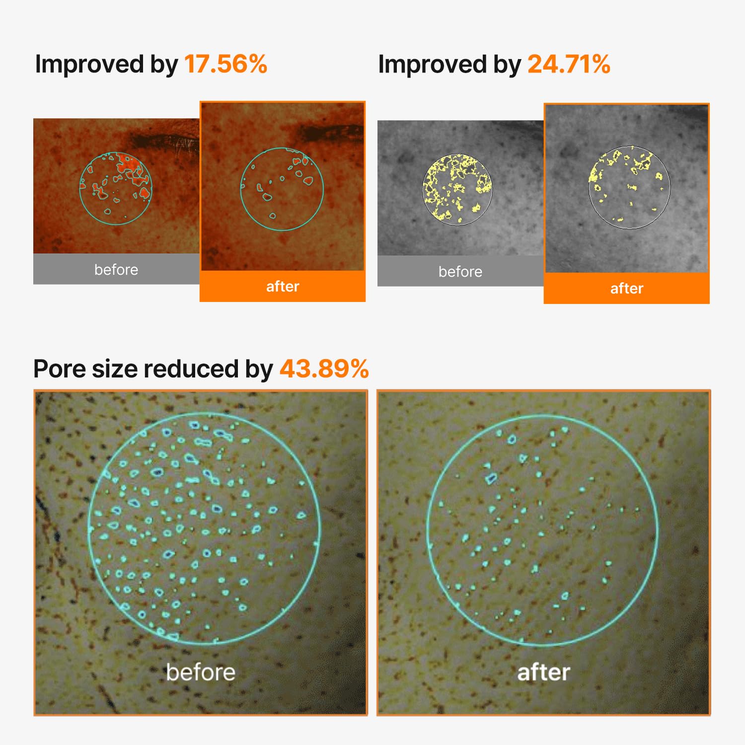 Celimax Pore+Dark Spot wrapping fabric keeps mask clean while wearing.