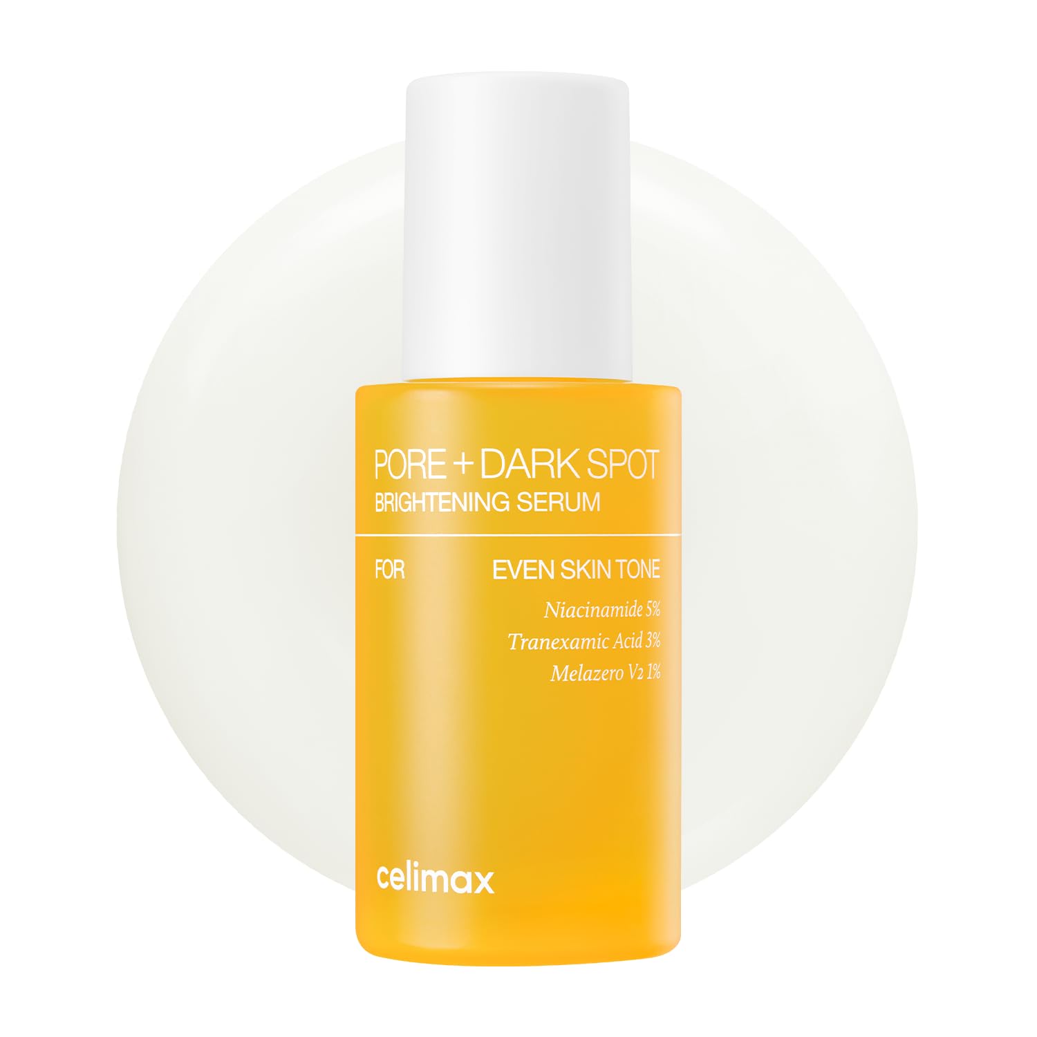 Celimax Pore+ serum envase con pump para una aplicación suave y precisa