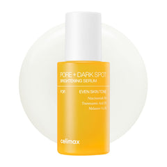 Celimax Pore+ serum envase con pump para una aplicación suave y precisa