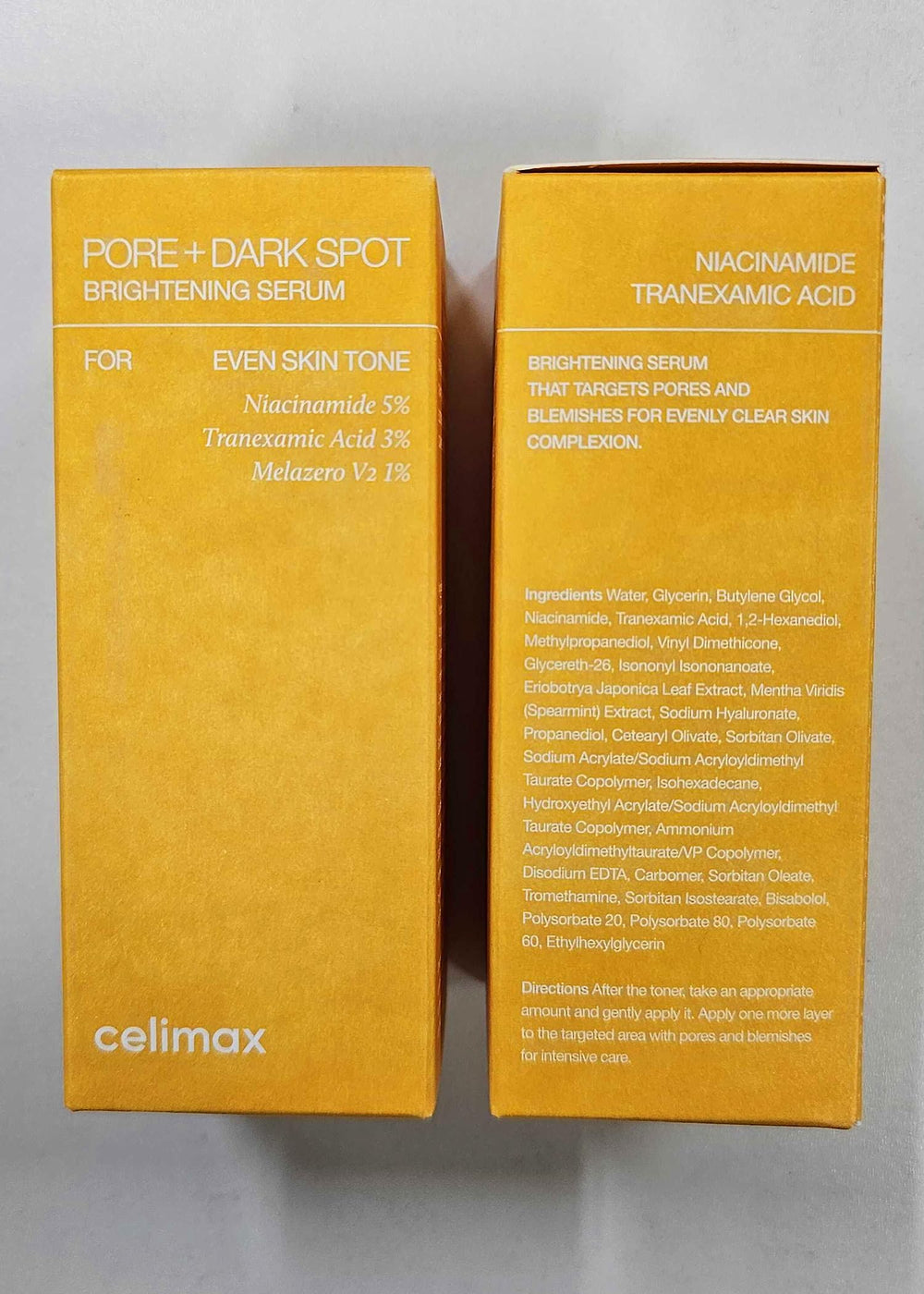 Celimax Pore+ serum adecuado para piel sensible sin irritación