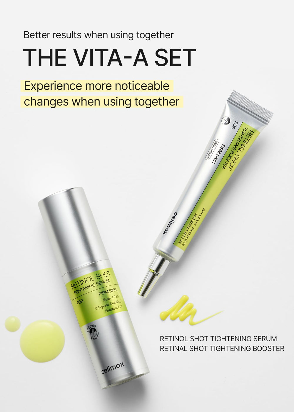 Celimax Vita A Retinal Shot gift packaging designed for Valentine’s Day.