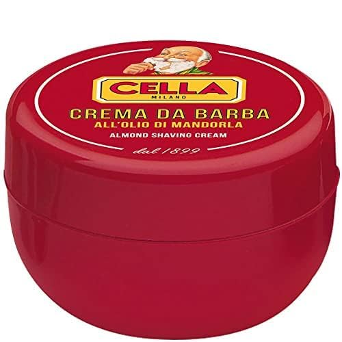 Cella Milano almond scent shaving experience with fragrant ritual.
