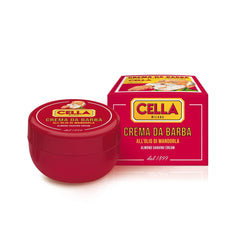 Cella Milano classic almond shaving cream foam delivers a rich, protective lather for a smooth shave.