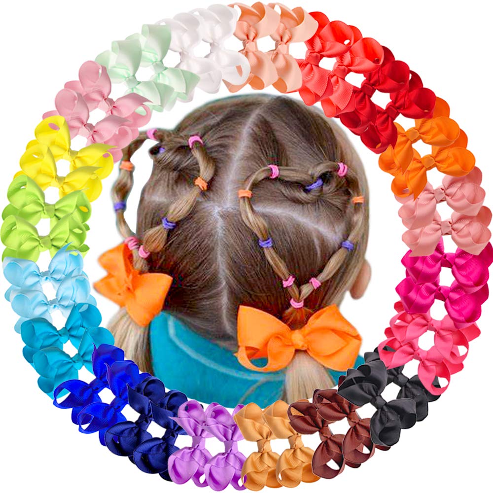 CÉLLOT bows suitable for pigtails and braids.