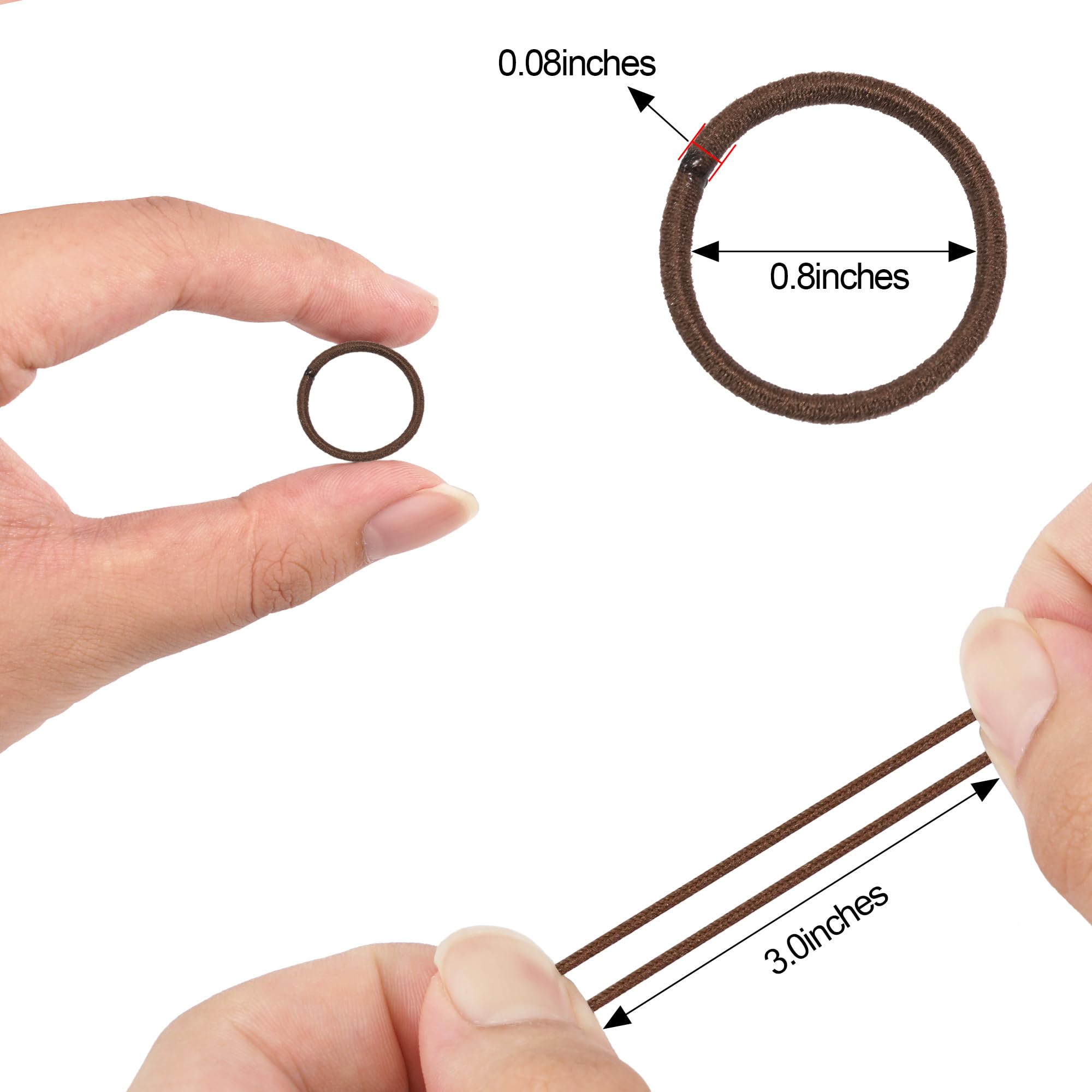 CÉLLOT creaseless hair ties close-up showing non-snag design.