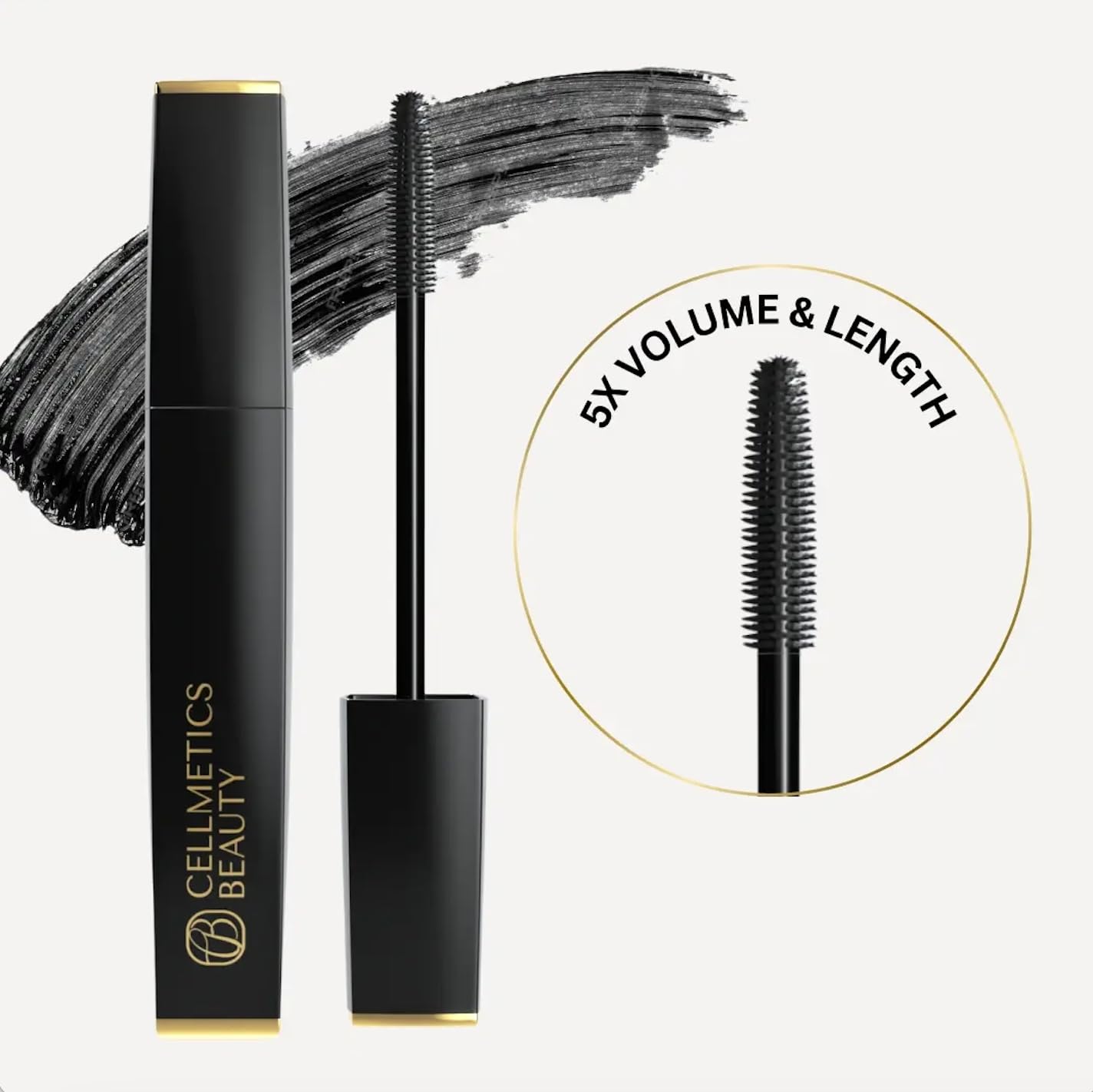 Cellmetics Mascara lash-growth ingredients nourish while defining lashes