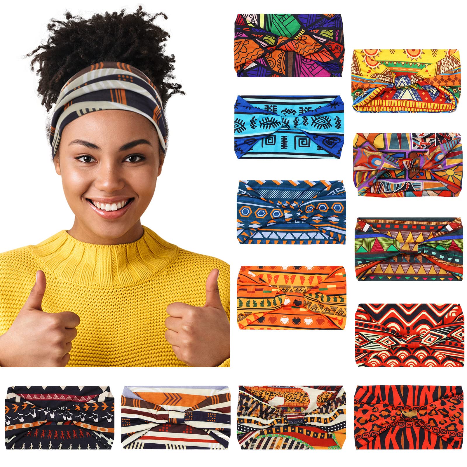 Censen bandanas para deporte y descanso, cabello recogido sin esfuerzo.
