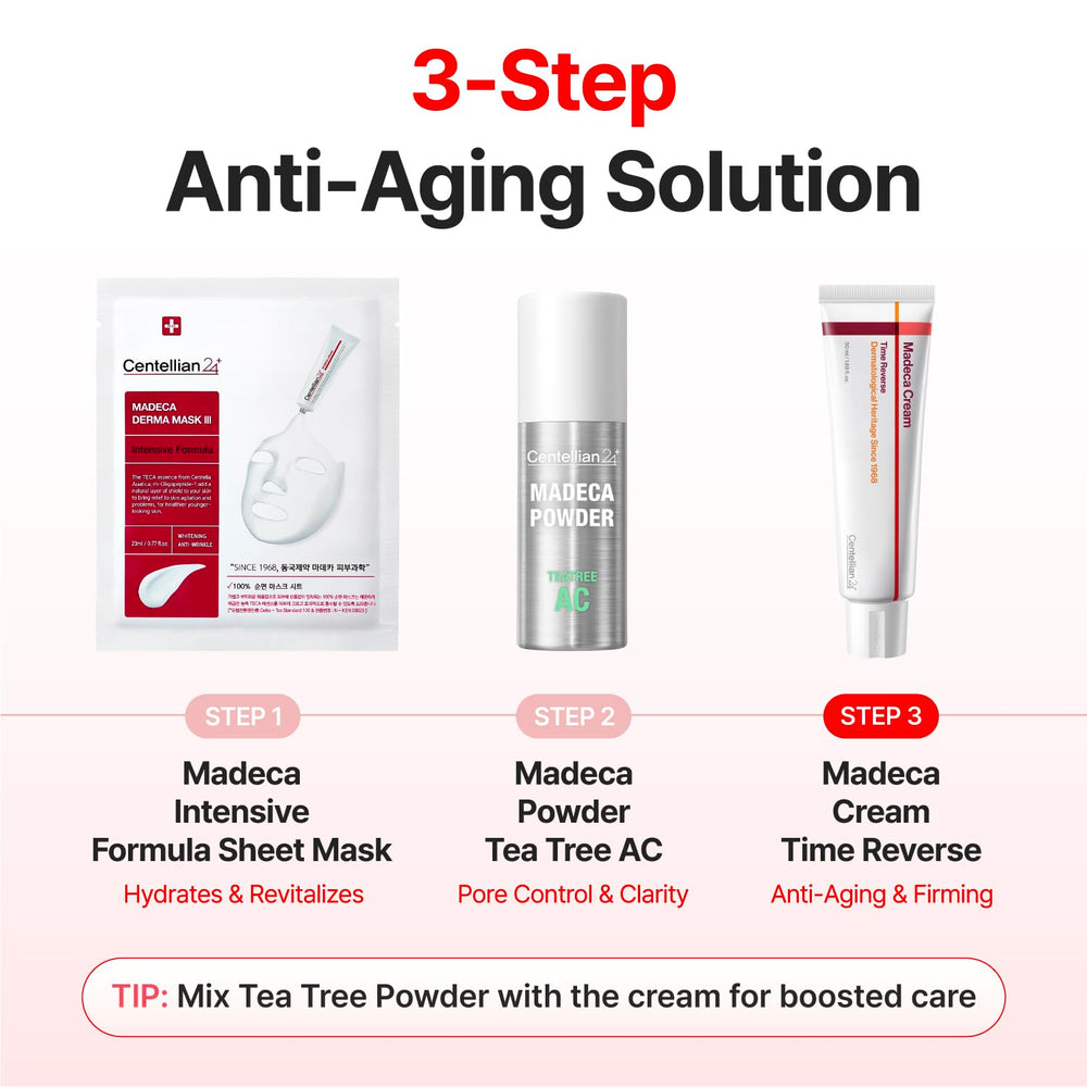 Centellian 24 Madeca Cream Time Reverse brand heritage and centella expertise.
