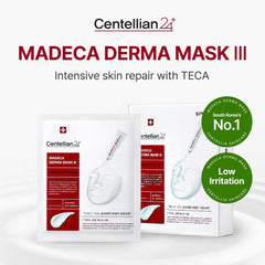 CENTELLIAN 24 Madeca Derma Mask, fórmula TECA calmante para piel sensible.