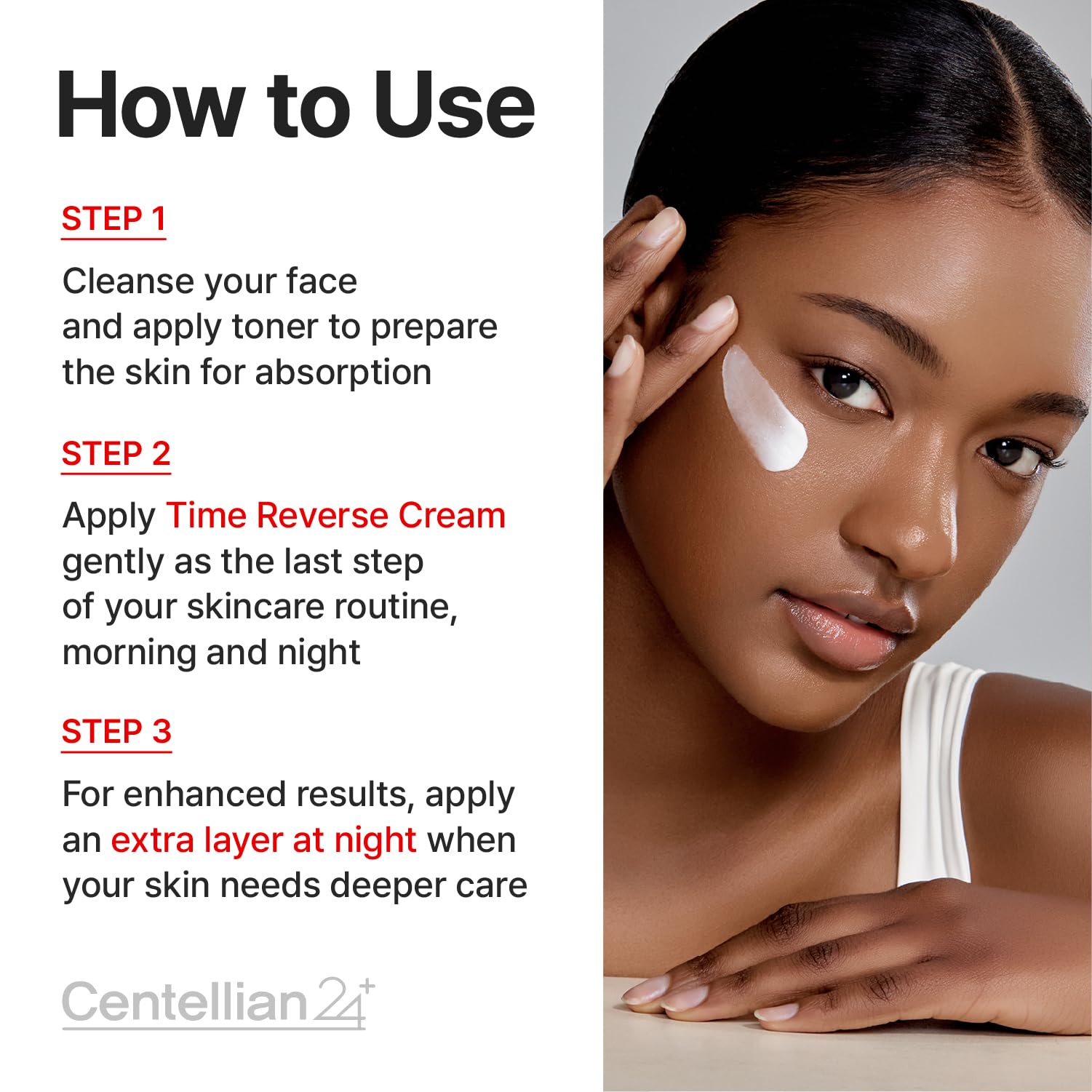 Packaging label of Centellian 24 Madeca Cream Time Reverse highlights heritage