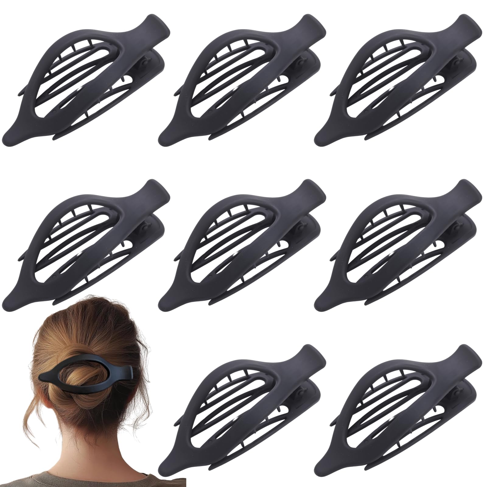CENTSTAR chic matte clip that complements any outfit