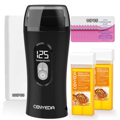 CENYEDA digital wax warmer maintains steady temperature for at-home waxing