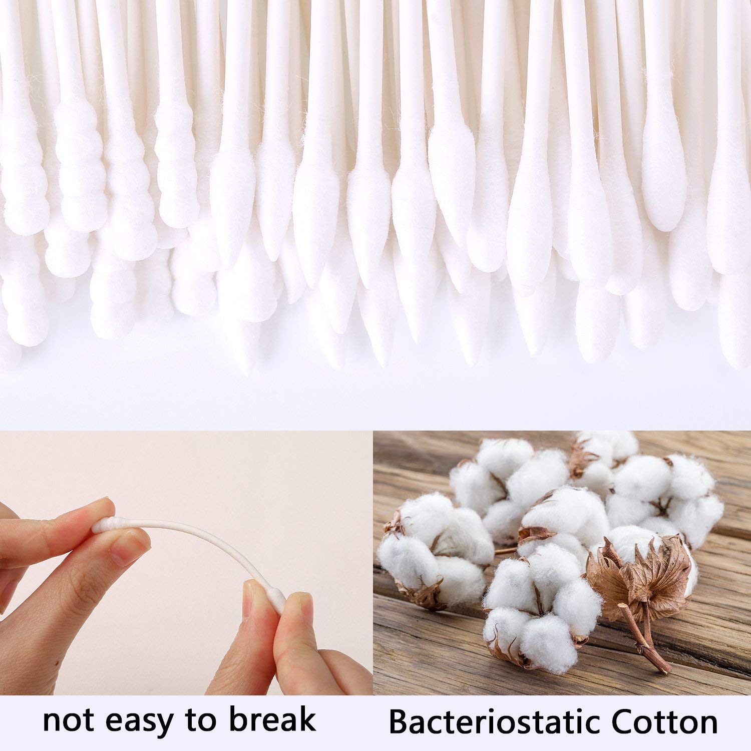 CenYouful swabs feature spiral head design for gentle cleaning and targeted care.