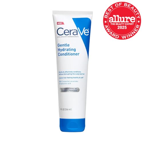 CeraVe Acondicionador Hidratante Suave: etiqueta trasera, ceramidas y calma.