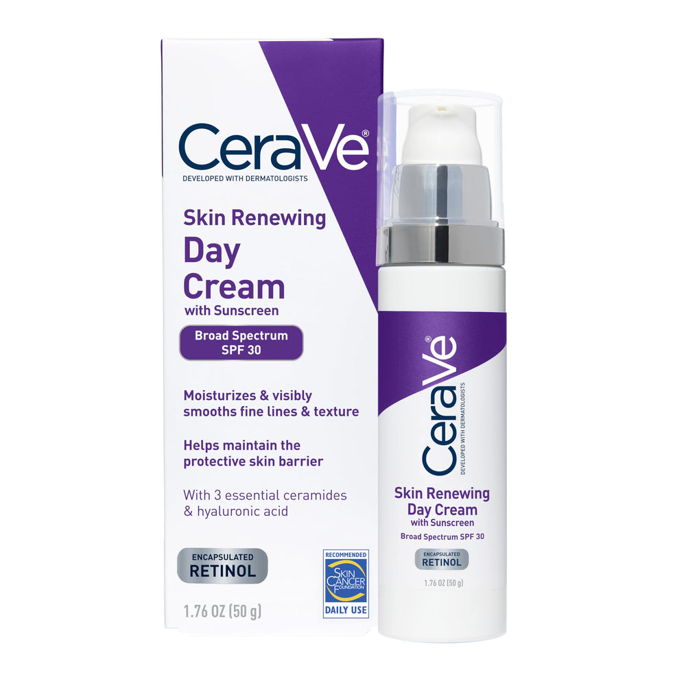 CeraVe Anti-Aging Face Cream SPF 30 bottle front with sun protection