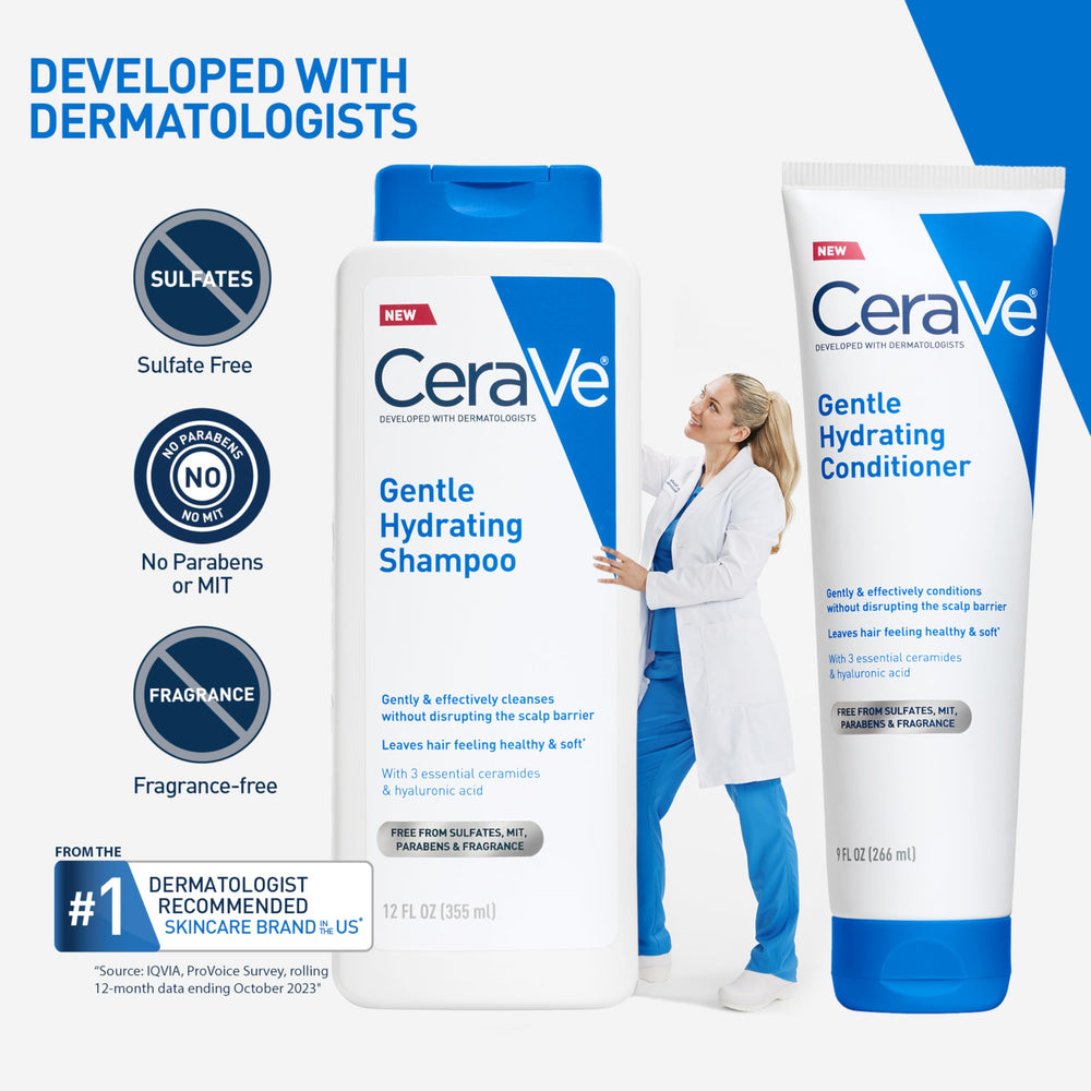 Cerave Champú para todo tipo de cabello, versatilidad diaria.