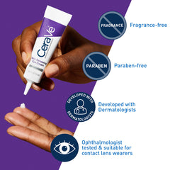 Cerave Crema Ojos Renovadora con péptidos para líneas finas