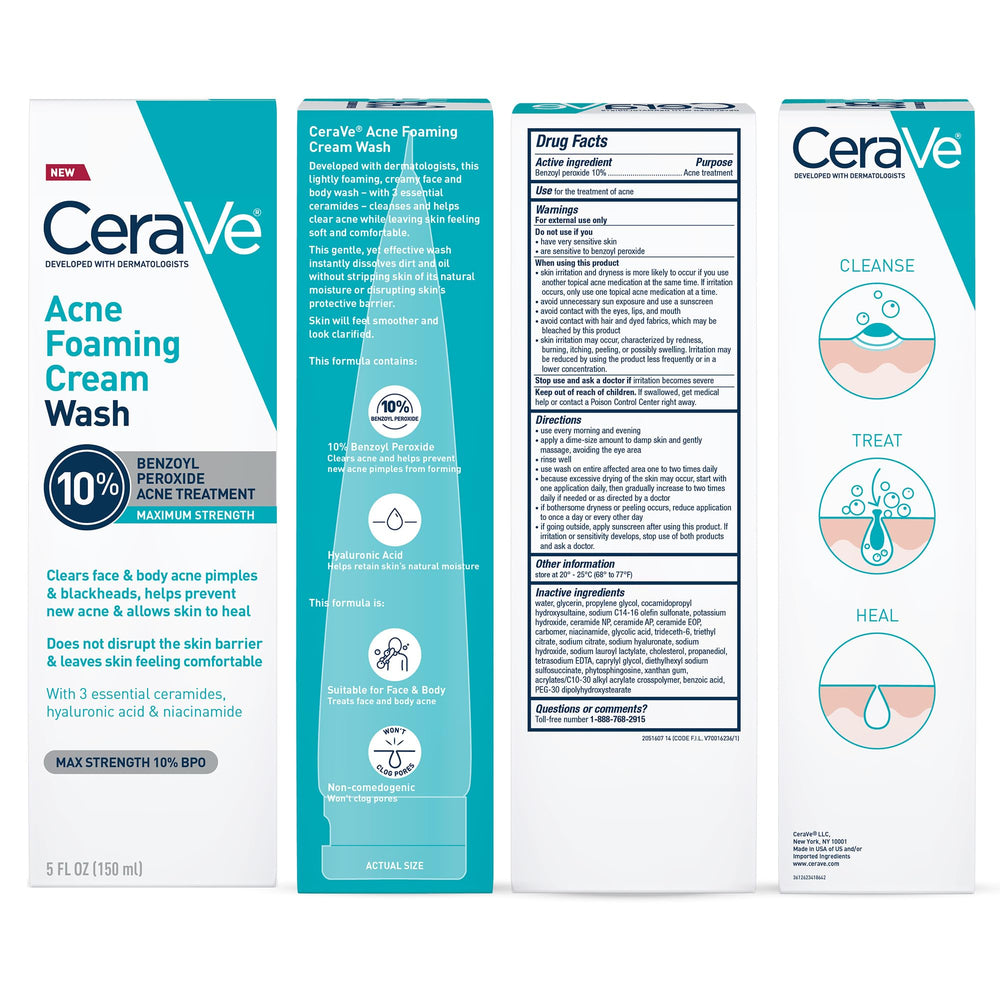 CeraVe cuidado post uso, hidratación para piel suave.