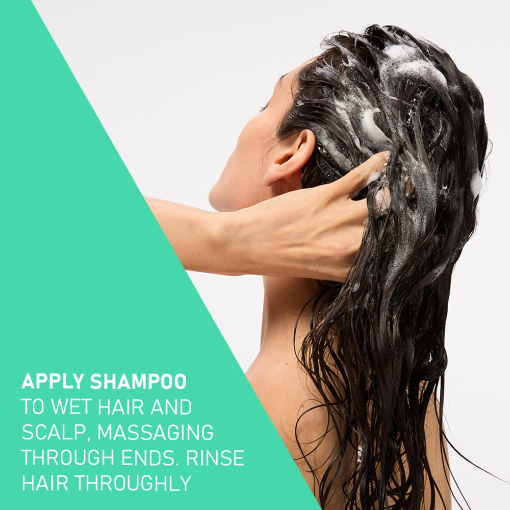 CeraVe daily-use shampoo shot shows suitability for all hair types.