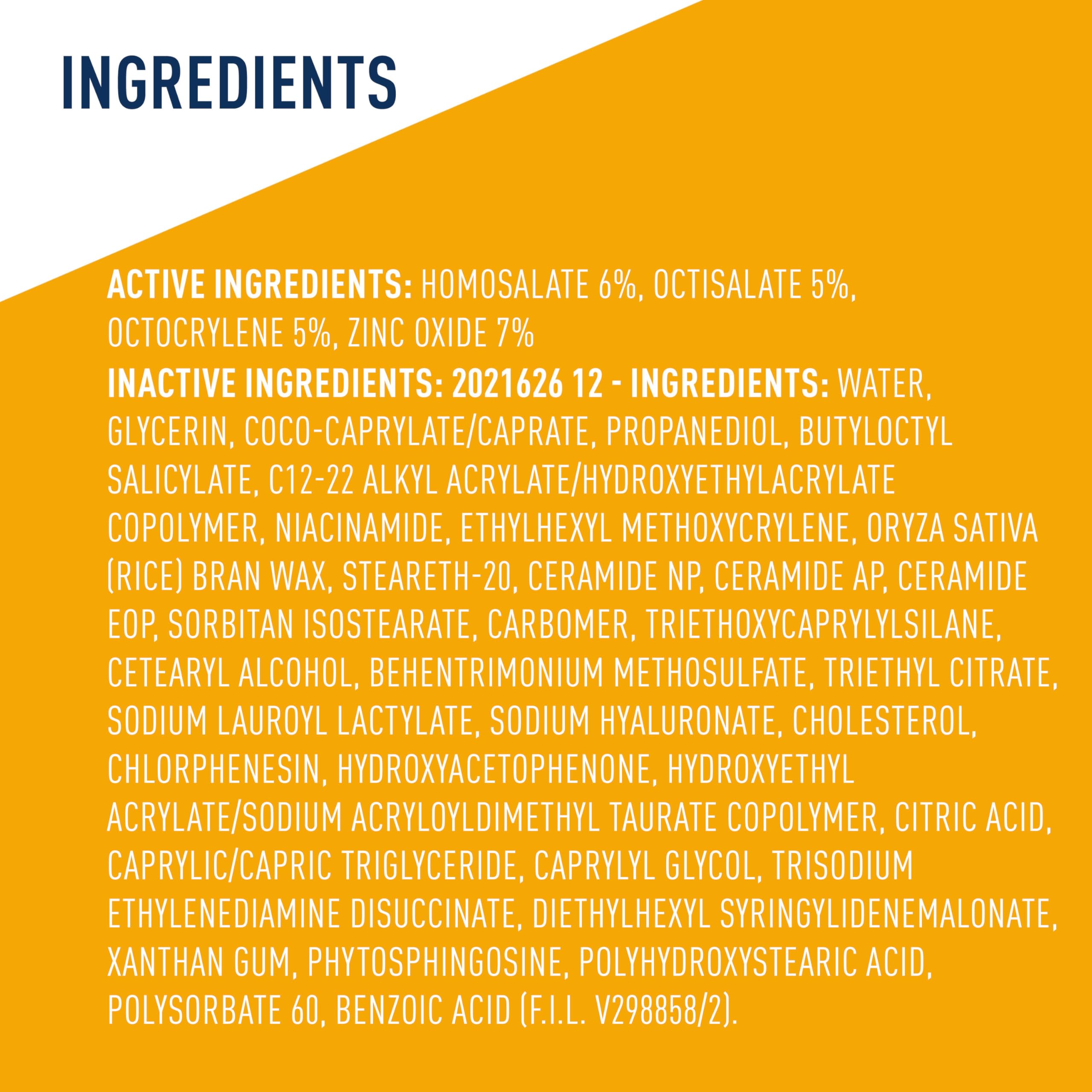 CeraVe Hydrating Sheer Sunscreen on face as makeup base for smooth primed skin.