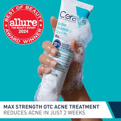 CeraVe limpiador cremoso para cara y cuerpo, uso diario suave.