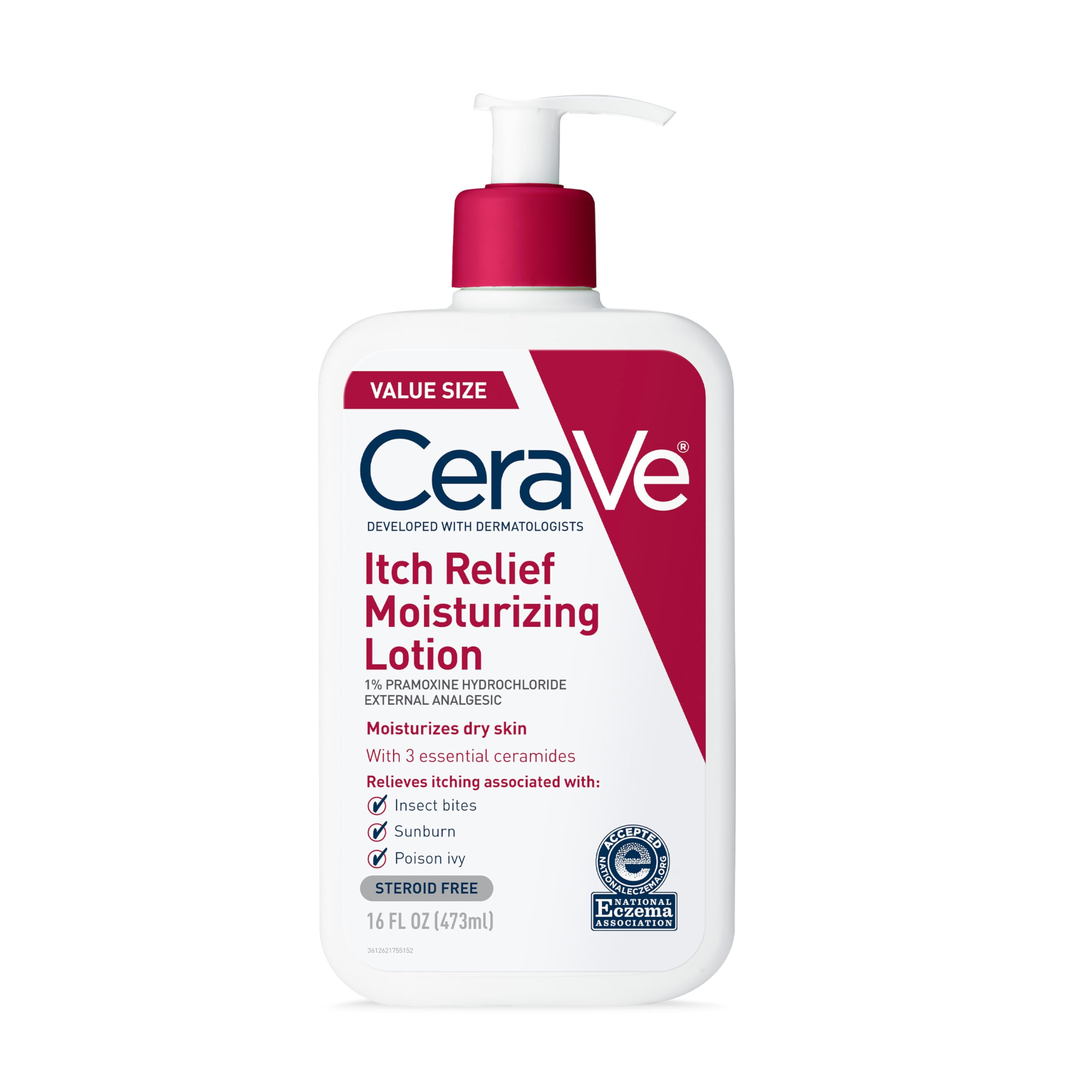 CeraVe loción antipicor alivia rápido, envase frontal.