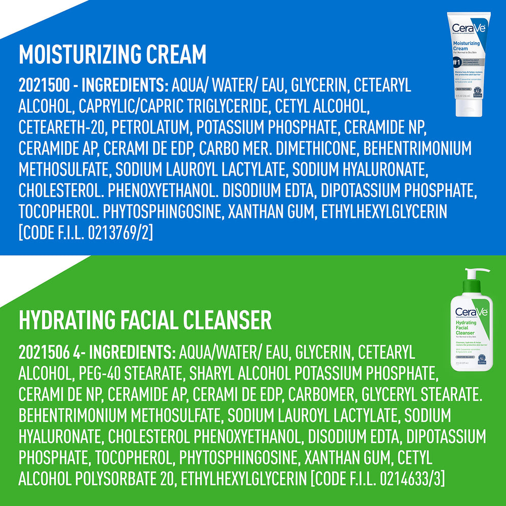 CeraVe National Eczema Association approval badge signals suitability for sensitive skin.