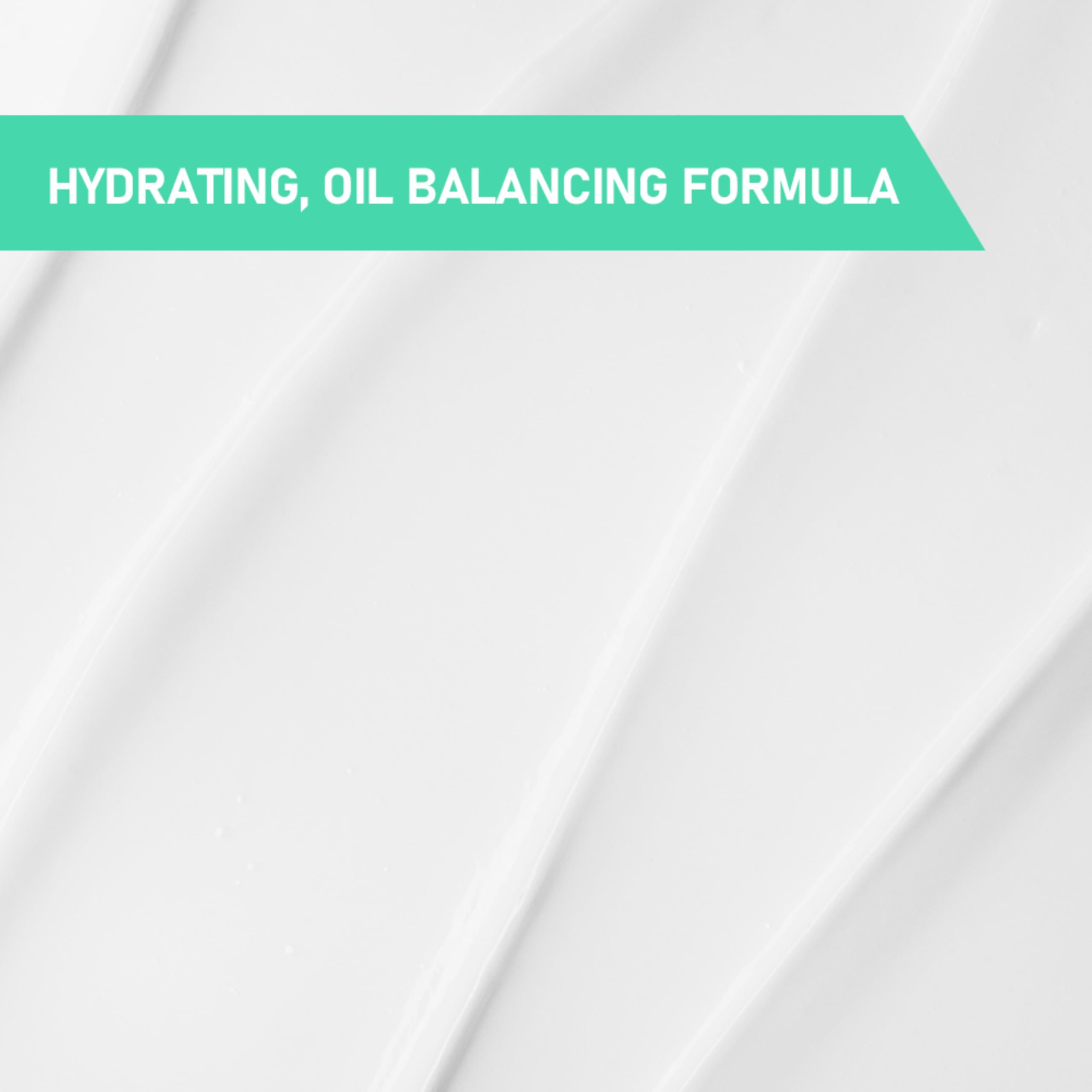 CeraVe Oil Control Balancing Conditioner day-use routine for post-workout refresh.