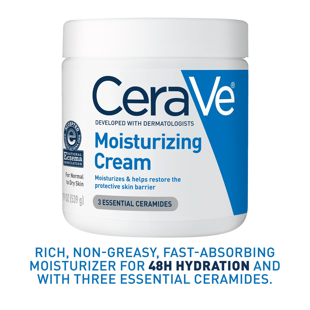 Protección de la barrera cutánea con ceramidas en CeraVe.