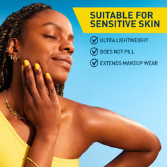 CeraVe protector solar mineral invisible dorso de la botella, envase compacto para viaje.