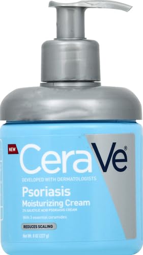 CeraVe Psoriasis Cream application on hand showing non-greasy texture