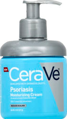 CeraVe Psoriasis Cream application on hand showing non-greasy texture
