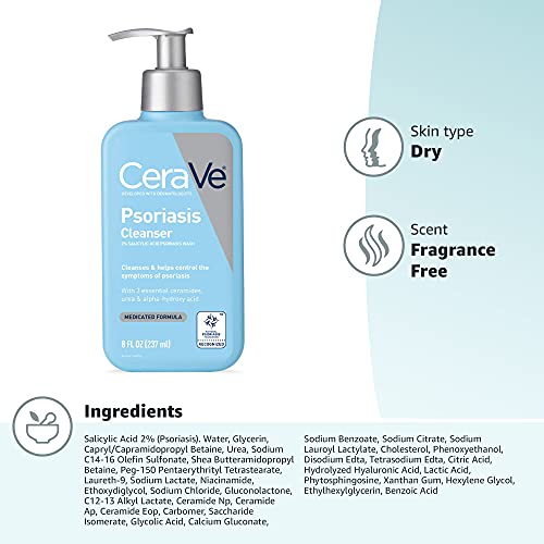CeraVe Psoriasis: cuidado sin fragancia para piel sensible