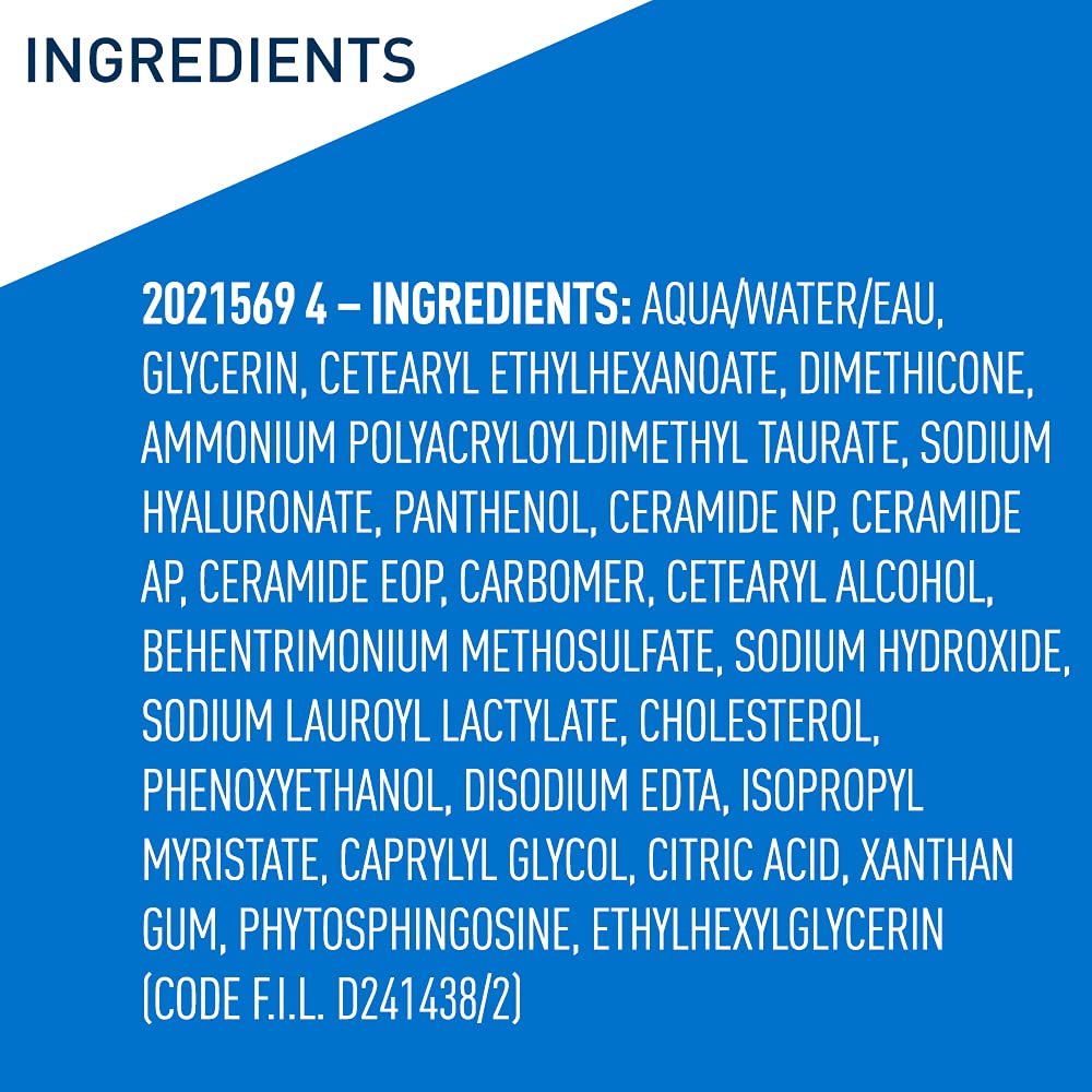 CeraVe serum aplicación diaria, se integra con hidratantes para rostro.
