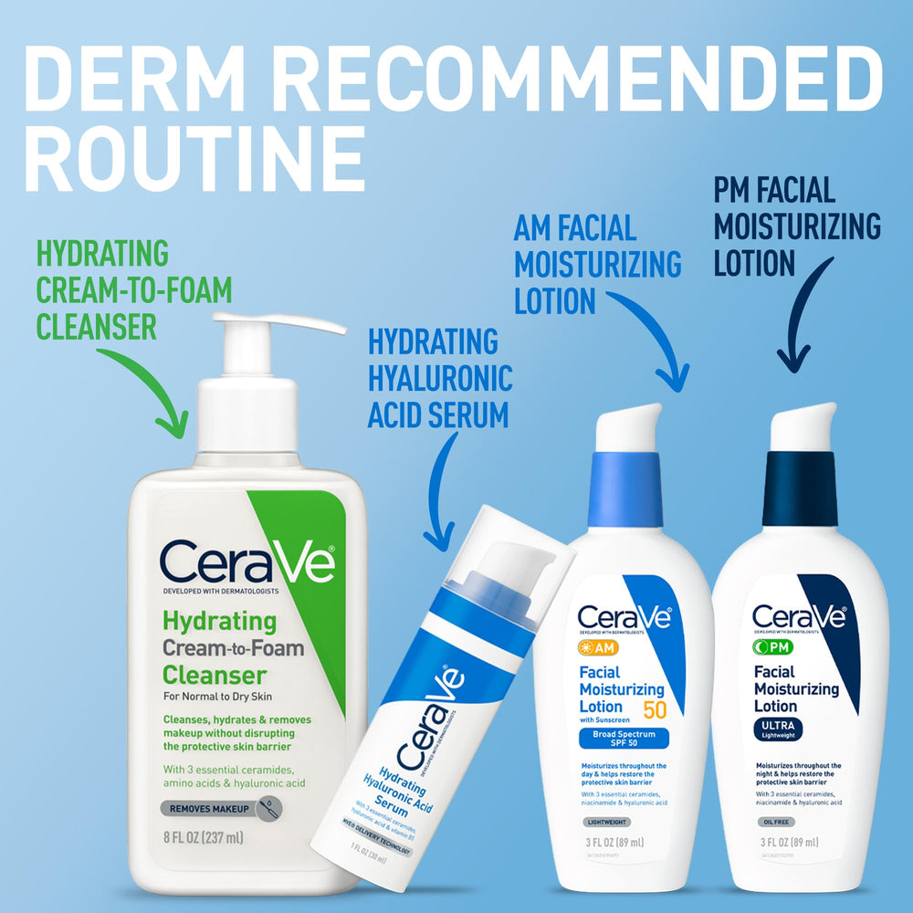 CeraVe serum en envase de 30 ml, formato cómodo para uso diario.