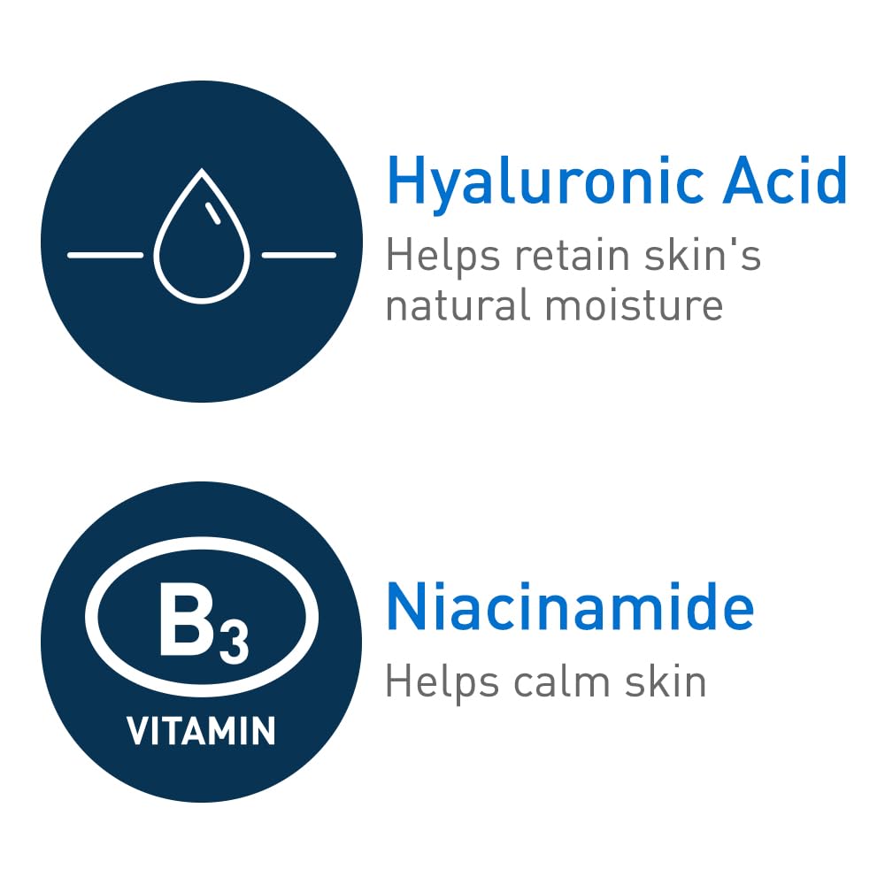 Sérum CeraVe con niacinamida para calmar y fortalecer la piel.